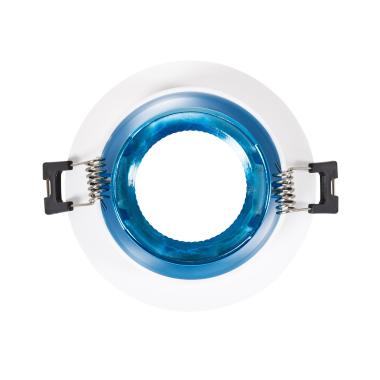 Prodotto da Portafaretto Downlight Circolare Basculante Colorato per Lampadina LED GU10 / GU5.3 Foro Ø80 mm