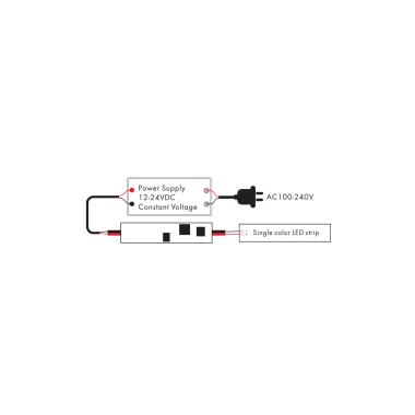 Product of Contactless Mini Sensor Switch for LED Strips 12-24V DC