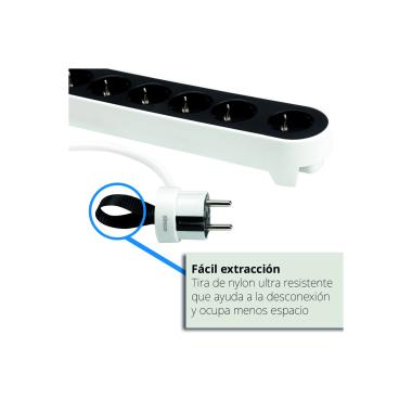 Produkt von Steckdosenadapter 4 Typ "F" Schuko-Anschlüsse 1.4m SIMON BM712401