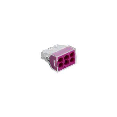 Produit de Pack 20 Connecteurs Rapides 6 Entrées 0.75-2.5 mm² 