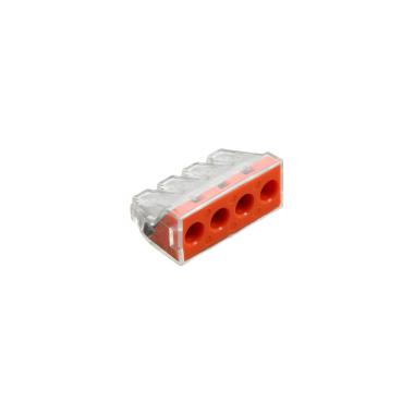 Product of Pack of 20 Quick Connectors with 4 Inputs 2.5-6.0 mm²