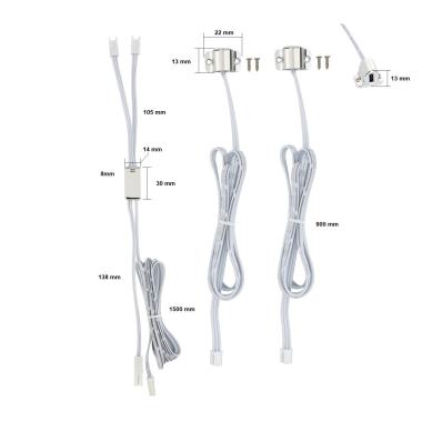 Produkt von Doppelsensorschalter 12/24V DC für Schrank-Türen