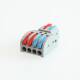 Product of Pack of 5u Quick Connectors with 2 Inputs and 4 Outputs SPL-42 for 0.08-4mm² Electrical Cable