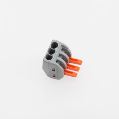 Product of Pack of 20u Quick Connectors with 3 Inputs PCT-213 for 0.08-4mm² Electrical Cable