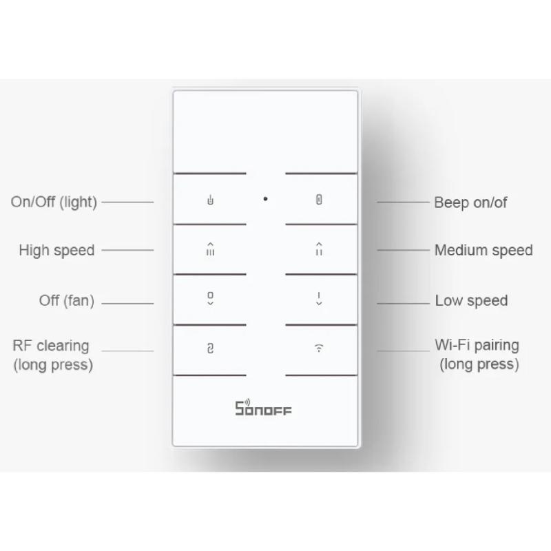 Produkt von WiFi Controller für AC-Deckenventilatoren SONOFF iFan04-H