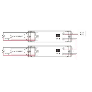 Produit de Interrupteur DALI-2 ON/OFF 5A