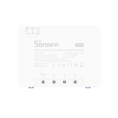 Produit de Interrupteur WiFi Compteur d'Énergie SONOFF POWR3 25A 