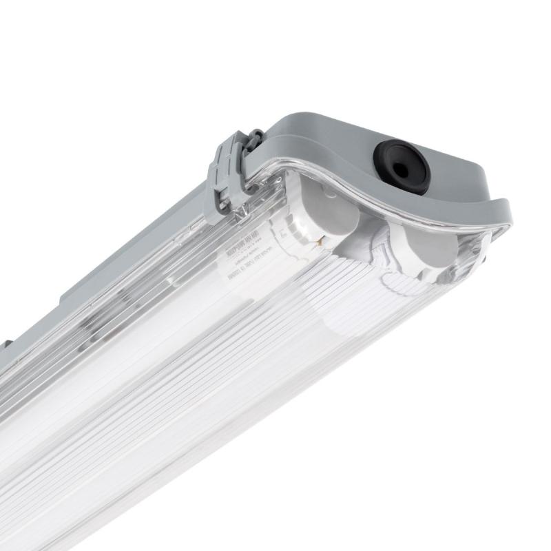 Product van Armatuur Waterdicht IP 65 met twee LED Buizen 120cm Enkelzijdige aansluiting  