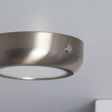 Produkt von LED-Deckenleuchte 6W Rund Metall Ø120mm Design Silver