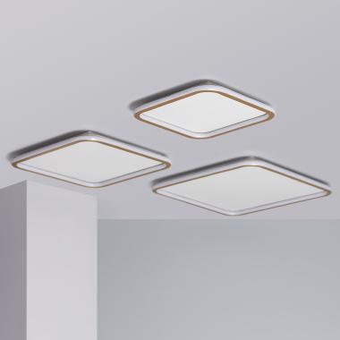 Product van LED Plafondlamp 30W Metaal Vierkant 410x410 mm CCT Selecteerbare  Allharo