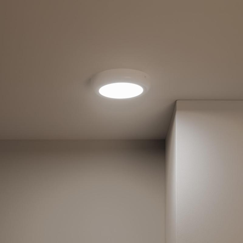 Product of 12W White Metal Round LED Surface Panel Ø170 mm