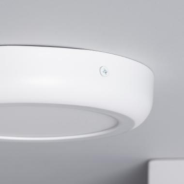 Produit de Plafonnier LED Rond 12W Métal Design White Ø180mm 