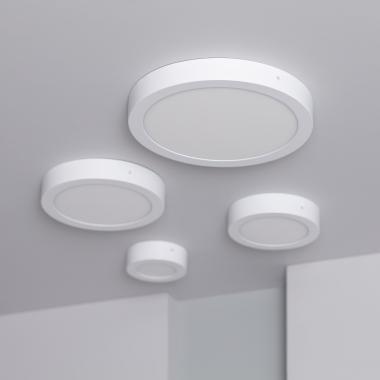 Produit de Plafonnier LED Rond 12W SwitchCCT Sélectionnable Ø 170mm Dimmable Compatible avec Télécommande RF V.2