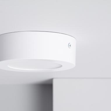 Product van Plafondlamp LED  6W rond SwitchCCT Selecteerbaar Ø120 mm Dimmen Compatibel met RF V2 Controller