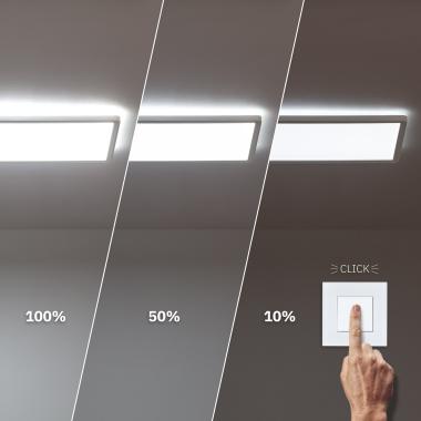 Product van LED Plafondlamp 24W  Rechthoekige Regelbaar  580x200 mm Dubbelzijdig SwitchDimm   