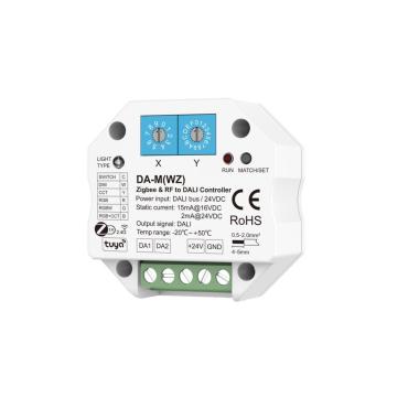 Product of RF/Zigbee to DALI Converter Compatible with Remote, Tuya Wifi and Philips Hue