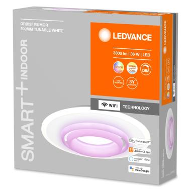 Produkt von LED-Deckenleuchte 32W RGBW Rund Ø500 mm Smart+WiFi ORBIS Rumor LEDVANCE 4058075573437