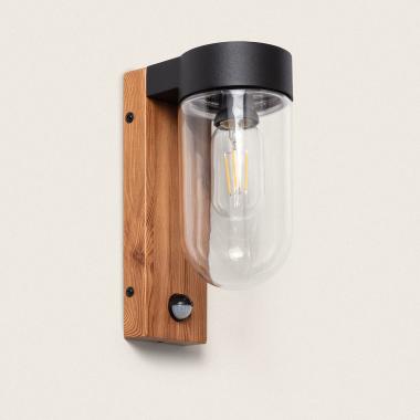 Wandlamp OutdoorRVS  en Glas met Bewegingssensor Sentinel