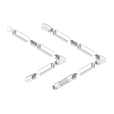 Produkt von 3-Phasenstromschiene DALI TRACK für LED-Strahler 1 Meter