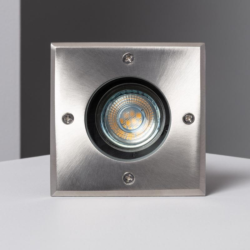 Product of Square Recessed Stainless Steel Ground Spotlight IP67