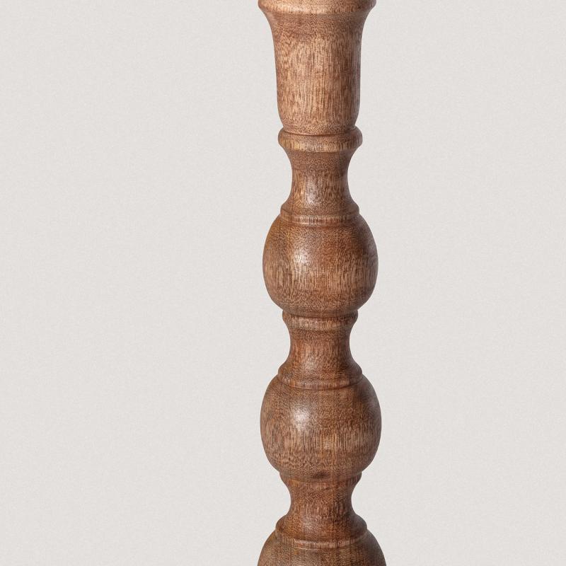 Produit de Pied de Lampe à Poser en bois Anand ILUZZIA