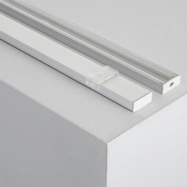 Product van Aluminium profiel met doorlopende cover voor dubbele LED strip