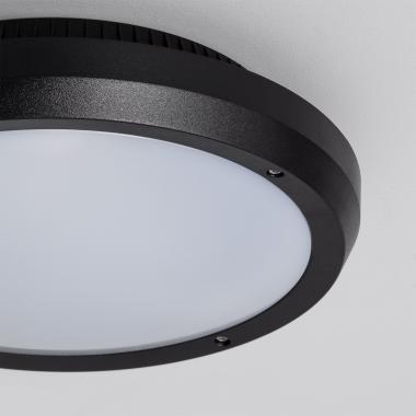 Product van Plafondlamp Outdoor Ø300mm  Rond Curio  IP65 zwart 