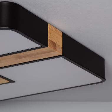 Produkt od Přisazené Stropní Čtvercové 35W LED Svítidlo Brusk Kovové CCT dle Výběru Výřez 480x480 mm 