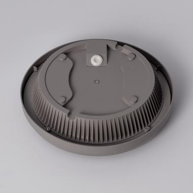 Product van Plafondlamp Rond Outdoor Ø300 mm  IP65 Curio Grijs