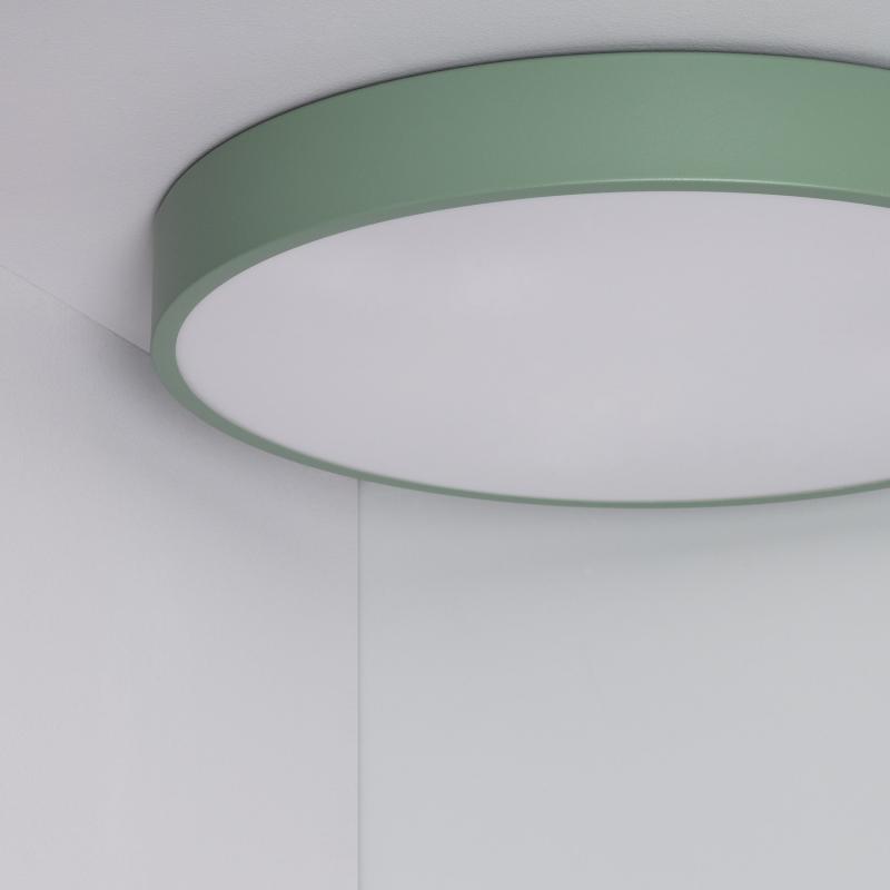 Prodotto da Plafoniera LED 24W Circolare Metallo Ø400 mm CCT Selezionabile Iris 