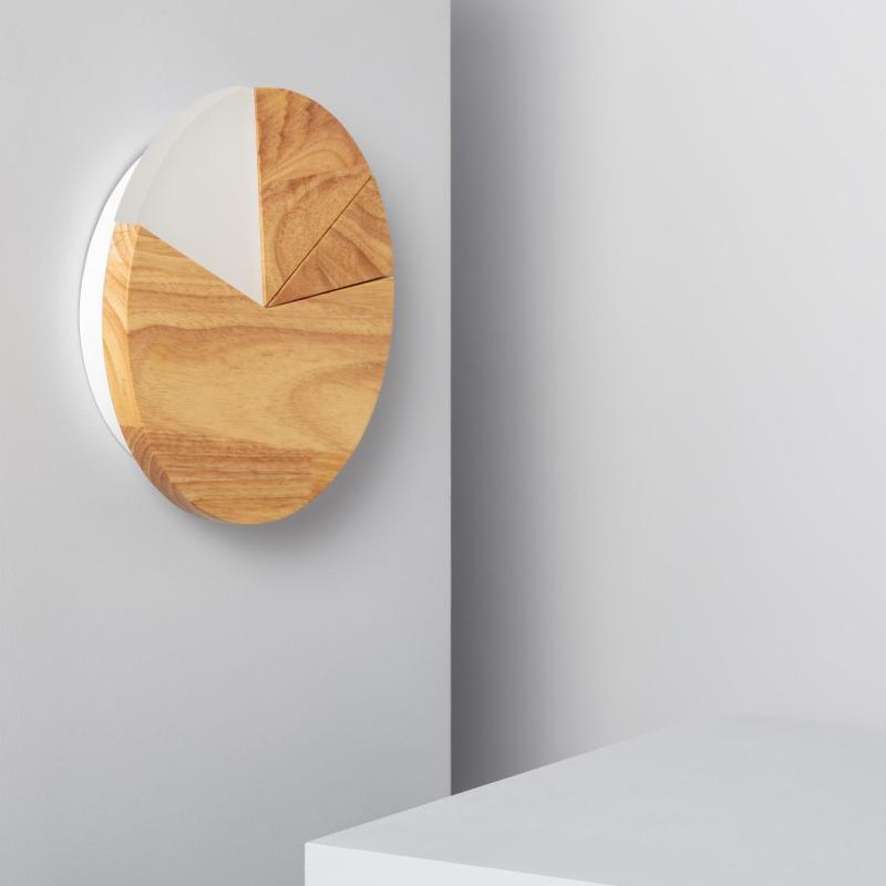 Produit de Applique Murale LED Bois Farmaajo 18W