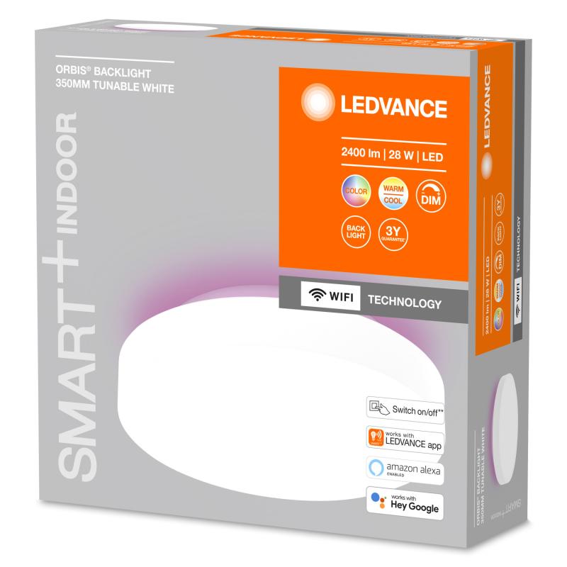 Product van Plafondlamp LED 28W Smart+ WiFi LED ORBIS Backlight LEDVANCE   4058075573574