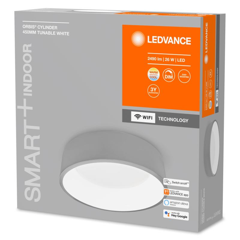 Produit de Plafonnier LED 26W Smart+ WiFi ORBIS LEDVANCE 4058075486584