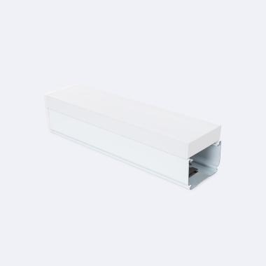 Product van Aluminium Eindrail met Afwerking voor LED Linear Bar 25cm Trunking Easy Line LEDNIX