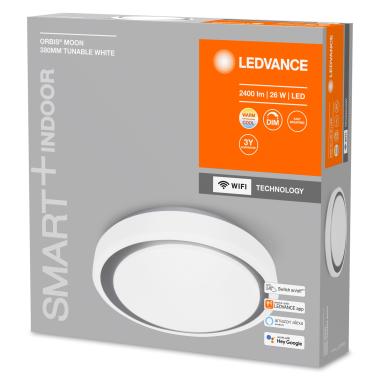 Produkt von LED-Deckenleuchte 26W CCT Rund Ø380 mm Smart+WiFi ORBIS Moon LEDVANCE 4058075486362