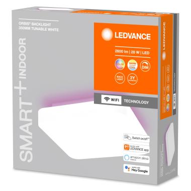 Produkt od Přisazené Stropní LED Svítidlo RGBW 28W Čtvercové  350x350 mm Smart+ WiFi ORBIS Backlight LEDVANCE 4058075572874 