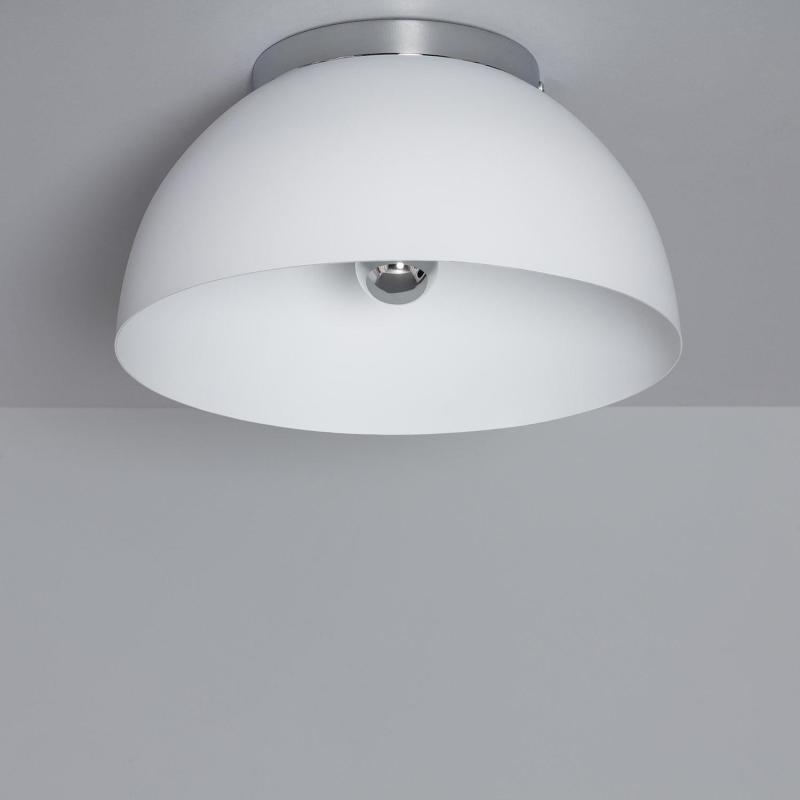 Product van Plafondlamp Rond  Aluminium Ø305 mm Bosco Silver