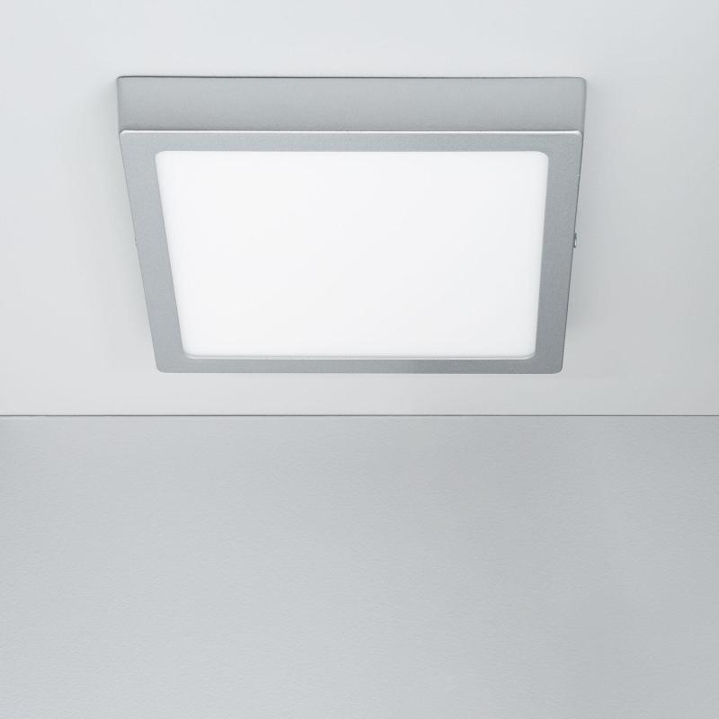 Produkt von LED-Deckenleuchte 18W Eckig Aluminium 210x210mm Slim CCT Wählbar Galán SwitchDimm