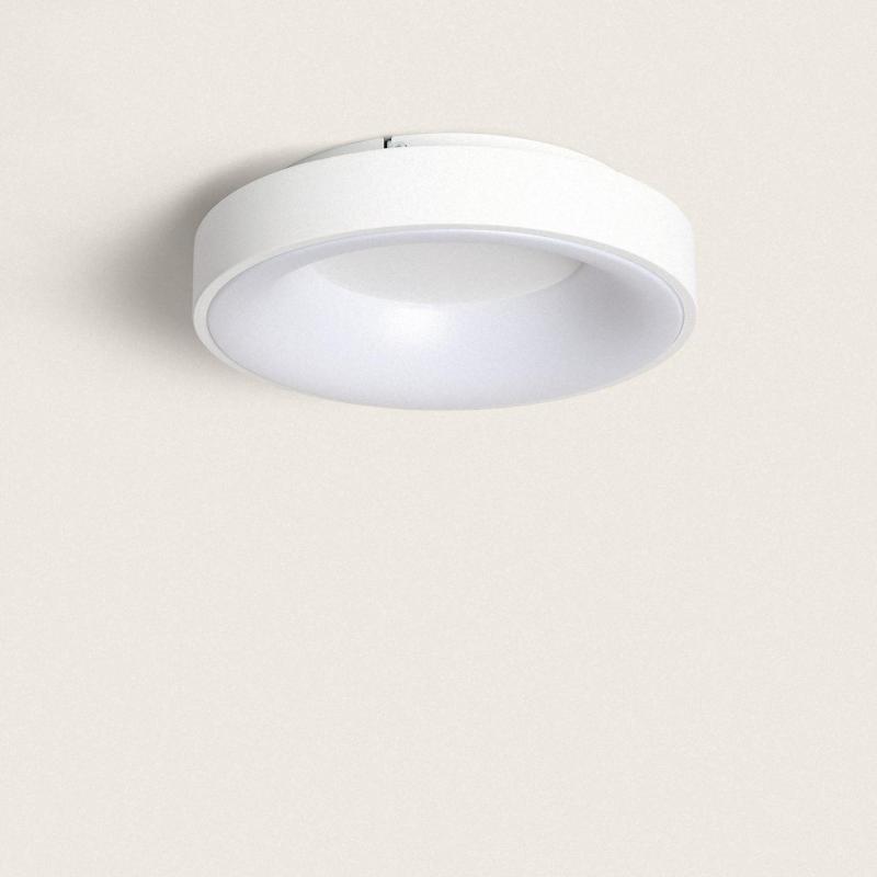 Product van Plafondlamp LED 30W Rond Metaal Ø380 mm CCT Selecteerbaar Jacob 