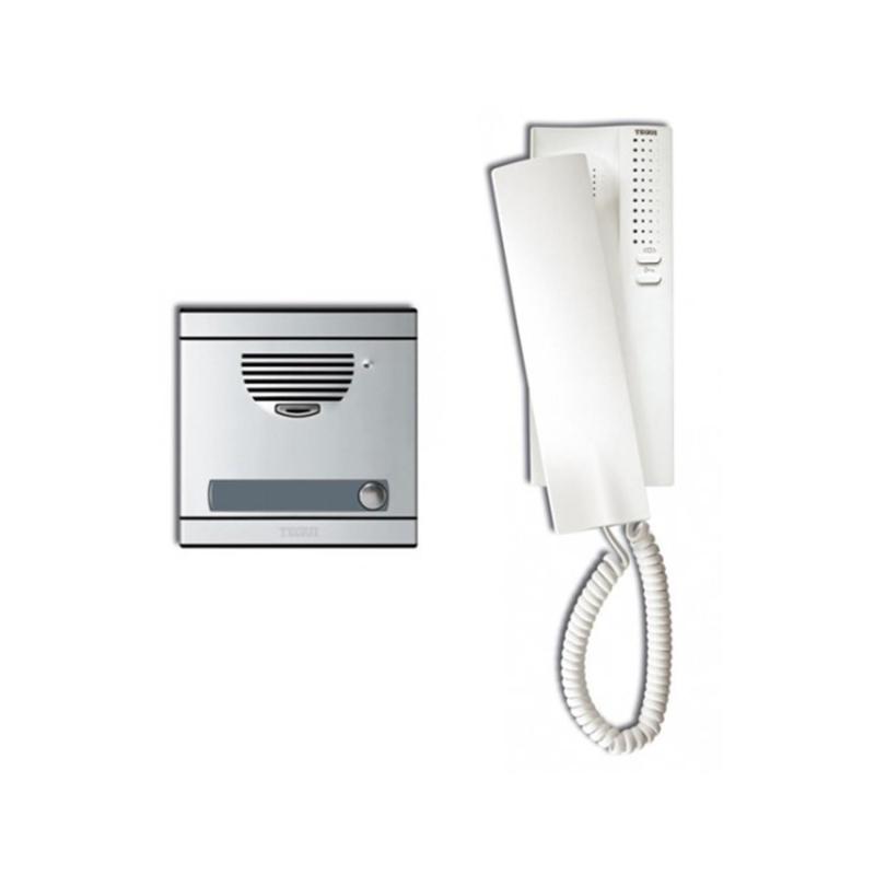 Product van Kit Deurintercom 1 woning 4+1 Draden met Paneel en Telefoon Serie 7 TEGUI 375011