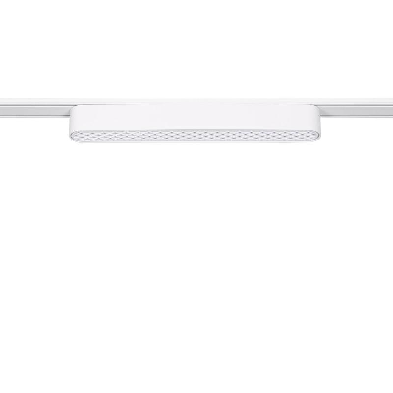 Produit de Spot Linéaire LED 12W CRI90 (UGR13) Blanc 222mm pour Rail Magnétique Monophasé Super Slim 25mm 48V 