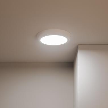 Produit de Plafonnier LED Rond 18W Métal Design White Ø225 mm 