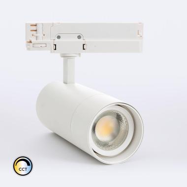 Product van Track Spot LED Driefase 30W Wild CCT CRI90 No Flicker Multi Angle 24-60°