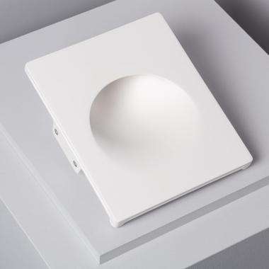 Prodotto da Applique da Parete Integrazione Cartongesso per Lampadina LED GU10 / GU5.3 Foro 253x213 mm