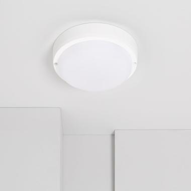 Producto de Plafoniera LED 15W Circolare per Esterni Ø140 mm IP65 Hublot White