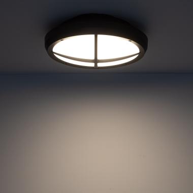 Produit de Plafonnier LED Extérieur Rond Linus IP65 13.5W Ø300 mm 