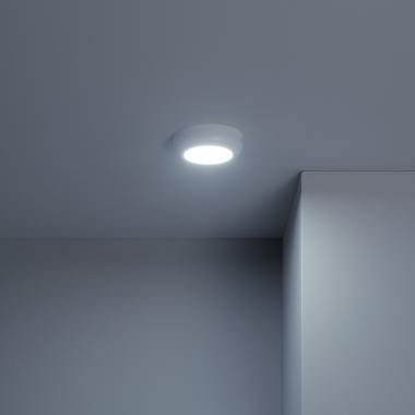 Prodotto da Plafoniera LED 6W Circolare Metallo Ø120 mm Design Bianco