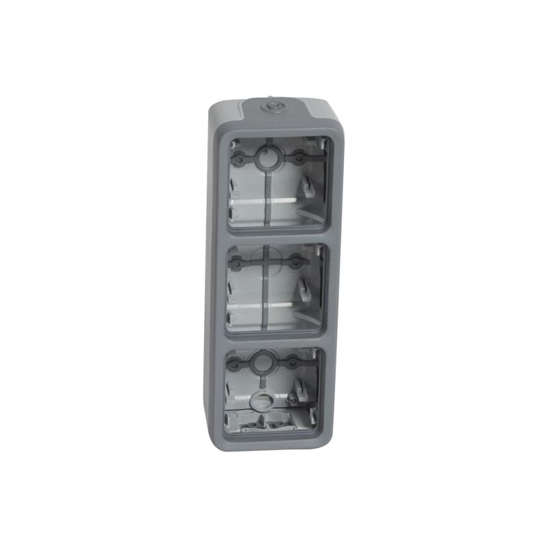 Product of LEGRAND Plexo 069679 3 Element Vertical Junction Box