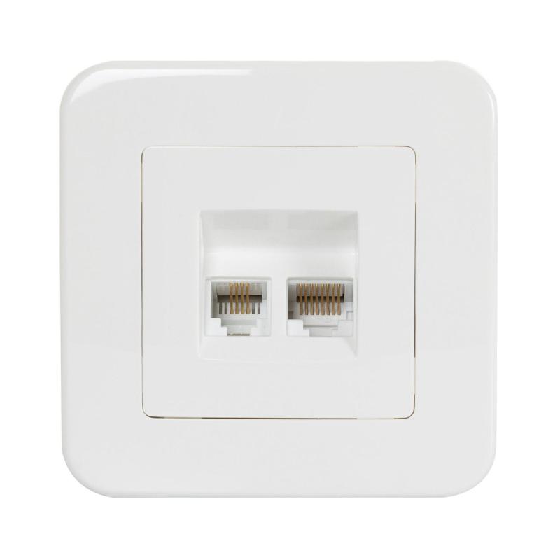 Produkt od Datová Zásuvka RJ45 + Telefonní RJ11 Classic