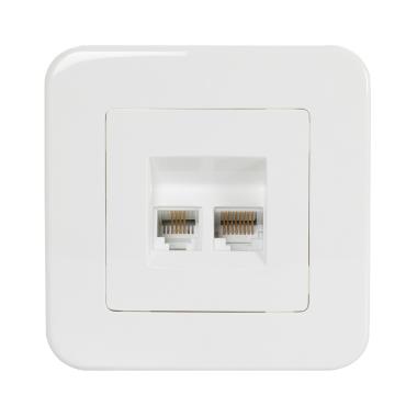 Produkt od Datová Zásuvka RJ45 + Telefonní RJ11 Classic